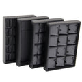 Modern Whole Black PU Leather Jewelry Tray for Ring Chain Pendant Organizer and Display Holder MegaBDM