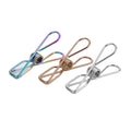 1Rose Gold 316 Stainless Steel Clothes Pegs and Clothespins for Laundry Kitchen Wardrobe and Bathroom Use Metal Cloth Clips