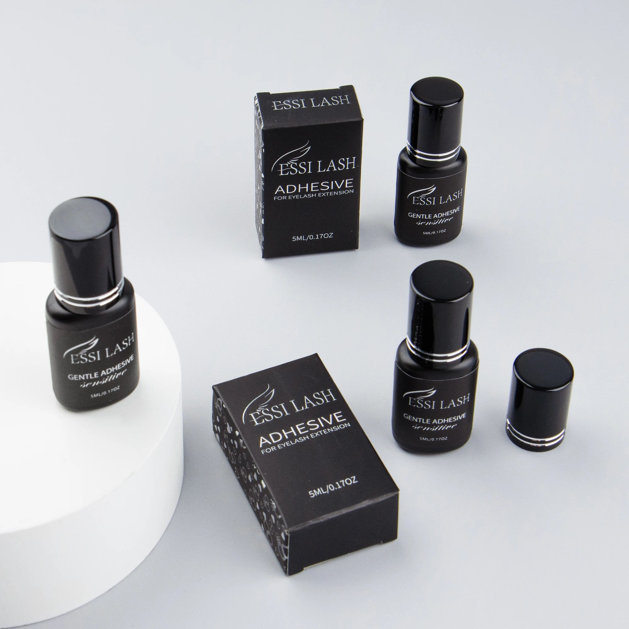 Private Label Fast Drying Lash Glue 7-8 Weeks Waterproof Oil Free Korea Eyelash Extension Glue