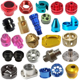 Customized Cnc Prototype Anodized Finish Component Metal Machining Parts Cnc Aluminium High Precision Cnc Car Part