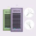 DIYDAY Eco-friendly 3D 4D 5D 6D W Wholesale Eyelash Extensions Individual Faux Mink Hand Made Eyelash Extensions