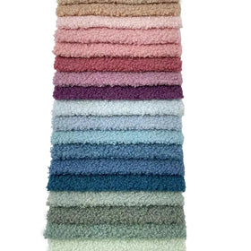 Multi-colors Customizable 100% Polyester Heavyweight Woven Dobby Twill Rib Teddy Fabric for Sofa Upholstery