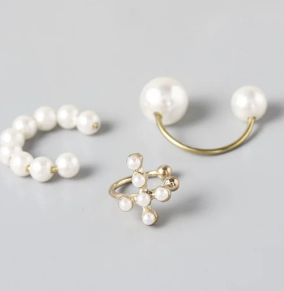 Wholesale Fashion Trendy Freshwater Pearl Clip on Earrings