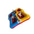 AirFunPro Inflatable PVC Fly Tube Towable Boat for Water Sports 100-500kg Capacity 3.8x2.4m 5-10 Passengers