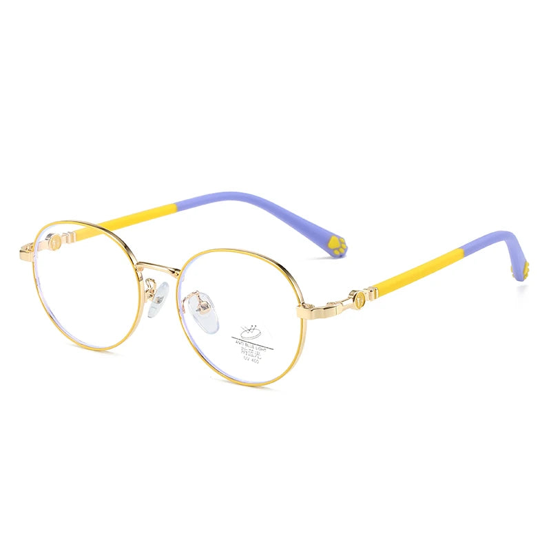 Clear Optical Frames Anti Blue Light Blocking Filter Computer Children's Glasses Frame