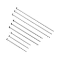 10000pcs/bag Stainless Steel Flat Head Pins 20/30/40/50/60/70mm Headpins Findings for Diy Jewelry Making Supplies Accessories