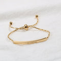 Fenny Summer Holiday Fashion Letter Lover Dream Bar Adjustable Bracelet Gift for Women Stainless Steel Jewelry Wholesale
