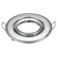 Mr16 GU10 GU5.3 LED White Frame Embedded Round COB Downlight Fixture Ceiling Spotlight Lampholder