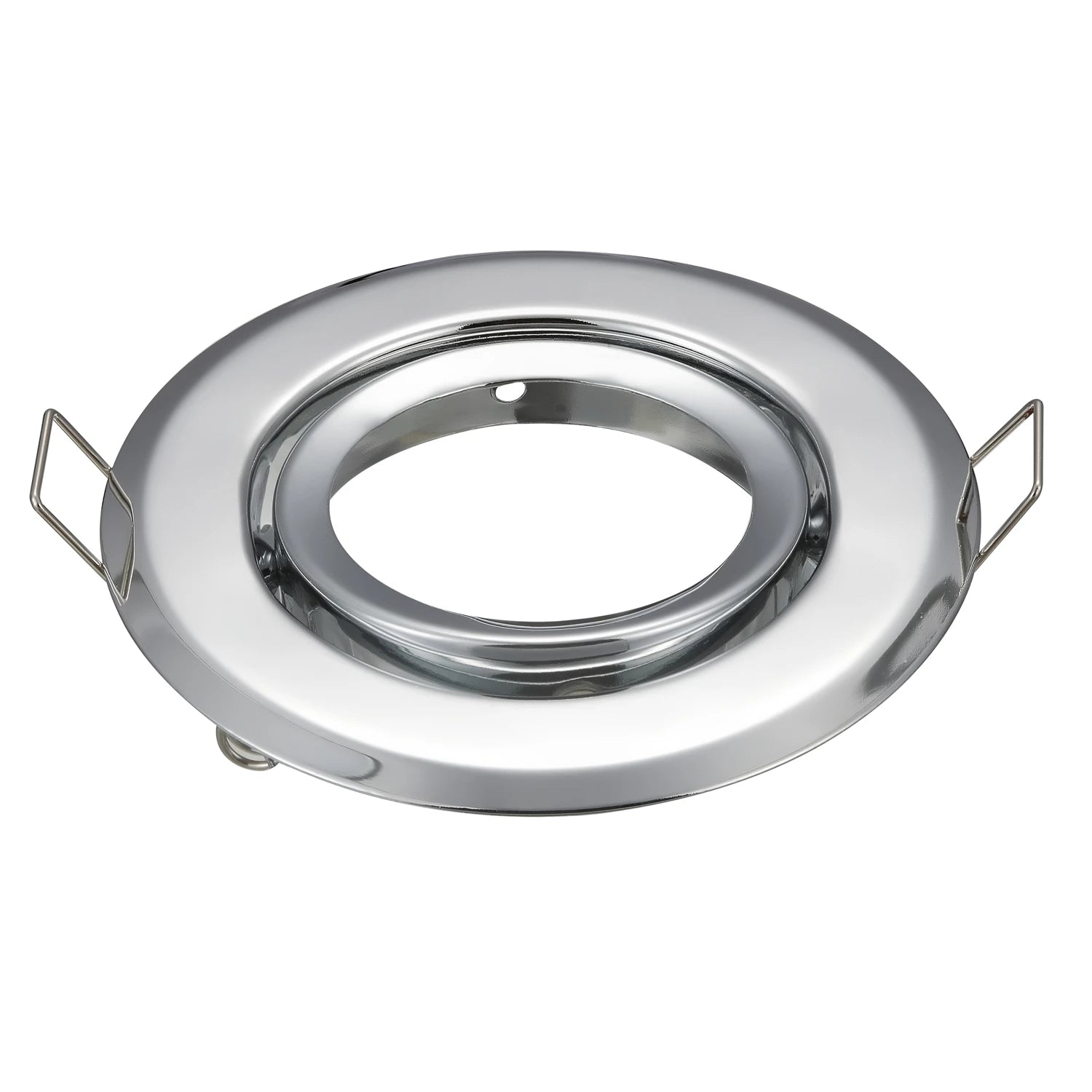 Mr16 GU10 GU5.3 LED White Frame Embedded Round COB Downlight Fixture Ceiling Spotlight Lampholder