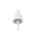 18mm 20mm 22mm 24mm Cosmetic Plastic Smooth Closure with Half Cap Cream Pump