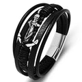 Wholesale Price Newly Style Personality Stainless Steel Ship Anchor Men's Bracelet Trend Unisex Jewelry