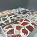 Natural Healing Raw Crystal Rough Stone Rose Quartz Amethyst Raw Gemstone Crystal Box Set