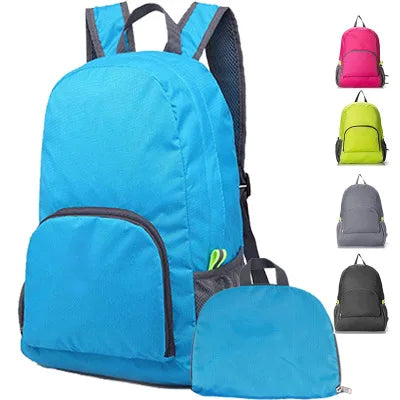 Wholesale Cheaper Portable Travel Backpacks Zipper Nylon Hand Luggage Backpack for Traveling Women Men Shoulder Bags Folding Bag