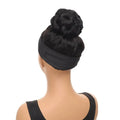 Hot Sell Flower Style Chignon Matte High Temperature Fiber Plastic Curls Bridal Hair Chignon