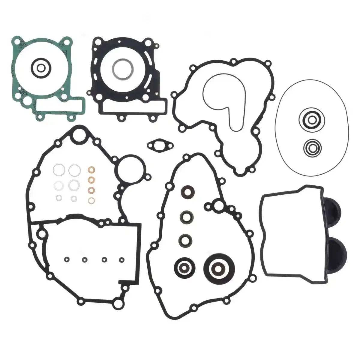 Sherco 250 SEF-R 14-18 Engine Gasket Kit & Oil Seal Kit Flat Shape Made of Graphite Stainless Steel Rubber NBR Metal