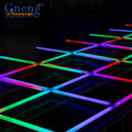 Factory Diy Assembled Color Changeable Honeycomb Shape Rgb Led Hexagonal Roof Lights