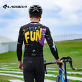 LAMEDA Winter New Arrivals Men's Quick Dry Cycling Jersey Long Sleeve Shirts With Custom Services Wholesale for Cycling Teams