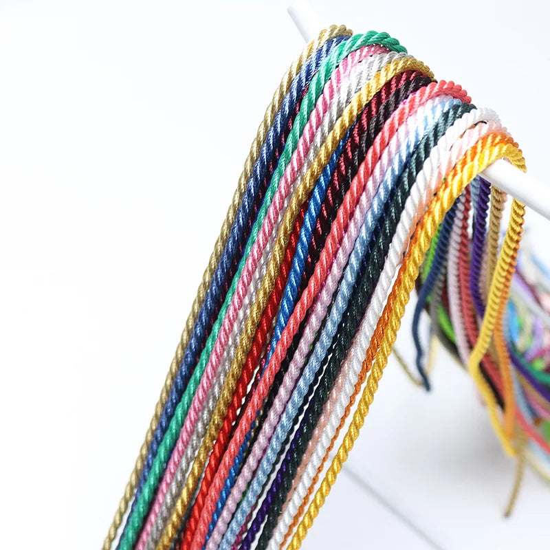 Perfect USM Eco-friendly Satin Twist Rope-Gift Use Custom Orders Accepted