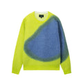 Custom Oem Loose logo Couple Unisex Pullover Sexy Jacquard Long Sleeve Knitted Crew Neck Knit Men Women Mohair Sweater