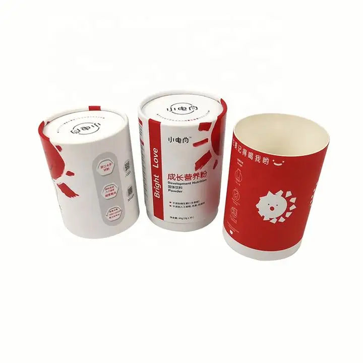 Fast Production Paper Aluminum Cylilnder Tube Packaging Cana for Probiotics