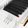 Y Maria YY Lashes Package Premium Korean PBT Synthetic Hair Best Customized Black 10 Pcs Eyelash Extensions Your Logo Handmade Y