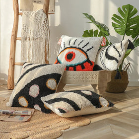 Wholesale Latest Design Cushion Cover Decorative Pillow Custom Knitted Morocco Pillow Case Cushion Cover