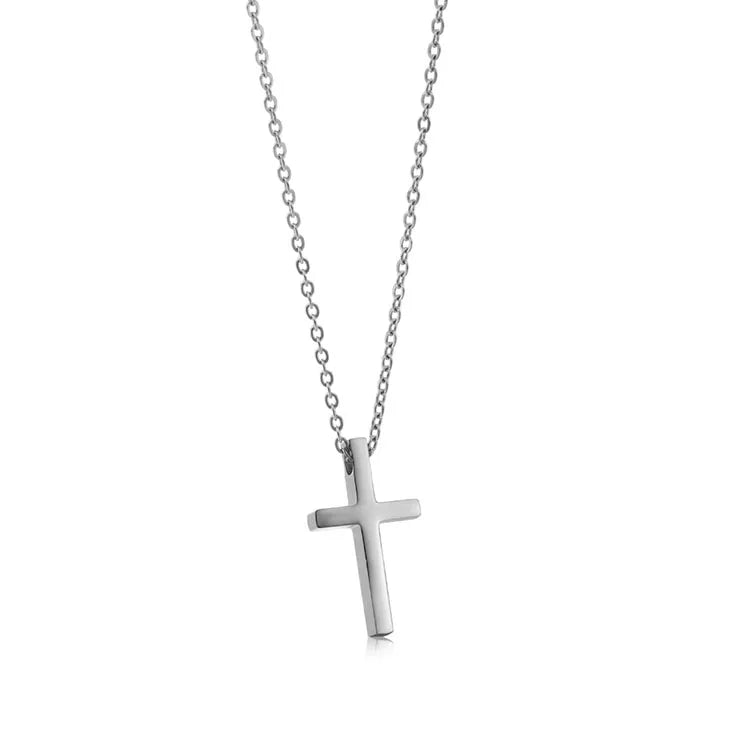 Cheap Factory Price Unisex Religious Stainless Steel Cross Pendant with Custom Plating