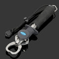 Portable Stainless Steel Fish Lip Grabber Lightweight Fishing Plier with Integrated Weight Scale and Ruler Fish Lip Grip Tool