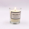 Heat Resistant High  Clear Scented Candle Glass Holder 12 oz 10 oz Candle Jar with Bamboo Wooden Cork Lid