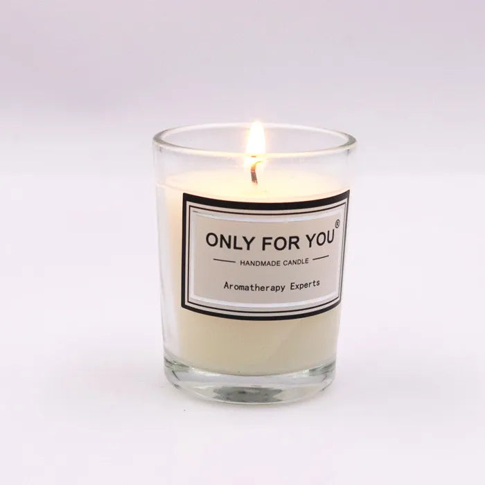 Heat Resistant High  Clear Scented Candle Glass Holder 12 oz 10 oz Candle Jar with Bamboo Wooden Cork Lid
