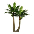 Outdoor Indoor Decorative Cheap Big Fake Tree Large Faux Coconut Palm Tree High Quality Fiberglass 10ft 3m Artificial Palm Tree