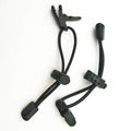 Adjustable Backpack Hiking Stick Securing Fixing Buckle Rope Lanyard Walking Pole Cane Alpenstock Carry Tie Cord - Elastic Clip