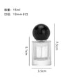 Wholesale Small Size Luxury Portable 15ml Empty Glass Perfume Bottle with 13mm Neck Spray