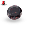 Baifu Jewelry Top Quality Loose Round Dark Russian Coffee Zircon