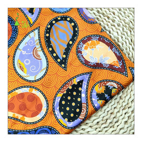 Custom 100% Polyester Amani Silk Satin Anti-Static Soft Digital Printed Fabric for Wedding Dresses Garments Sleepwear for Girls