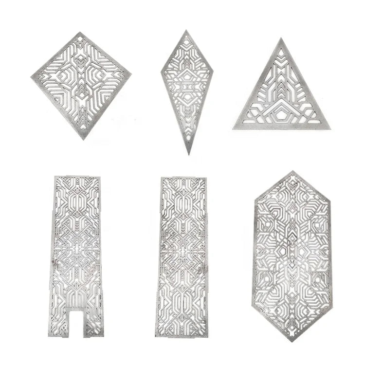 Sheet Metal Factory Customized Steel Laser Cut Plates Sheet Metal Art Design Laser Cutting Parts