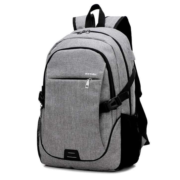 Price Laptop Custom College School Carry Backpack with Oxford Polyester Lining Zipper Closure USB Charging Port Unisex Design