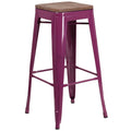 Stackable Metal Dining Chairs for Industrial Restaurant Cafe Bistro Seating Steel Frame Indoor Outdoor Chair with Rubber Feet