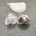 New Design Boat Shape Bag Bio Degradable Corn Fiber Tea Bags with Draw Strings