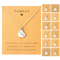 Tree of Life Grandma Grandpa Uncle Aunt Mother's Day Father's Day Mom Dad Sister Brother Son Mother Daughter Family Necklace