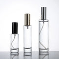 Wholesale Travel Cosmetic Packaging 30ml 50ml 100ml Round Empty Glass Perfume Atomizer Spray Perfume Bottle