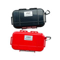 LFEDC Outdoor Clear Back Red Yellow 16cm EDC Tool Organizer Shockproof Storage Container Small Seal Waterproof Dry Box