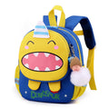 Waterproof Anti-Lost Kids Shoulder Backpack Children Cute Cartoon Load Reduction Schoolbag for Kindergarten Boys Girls