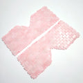 Huiying Best Quality Natural Crystal Rose Quartz Gem Eye Mask Face Relax Tool