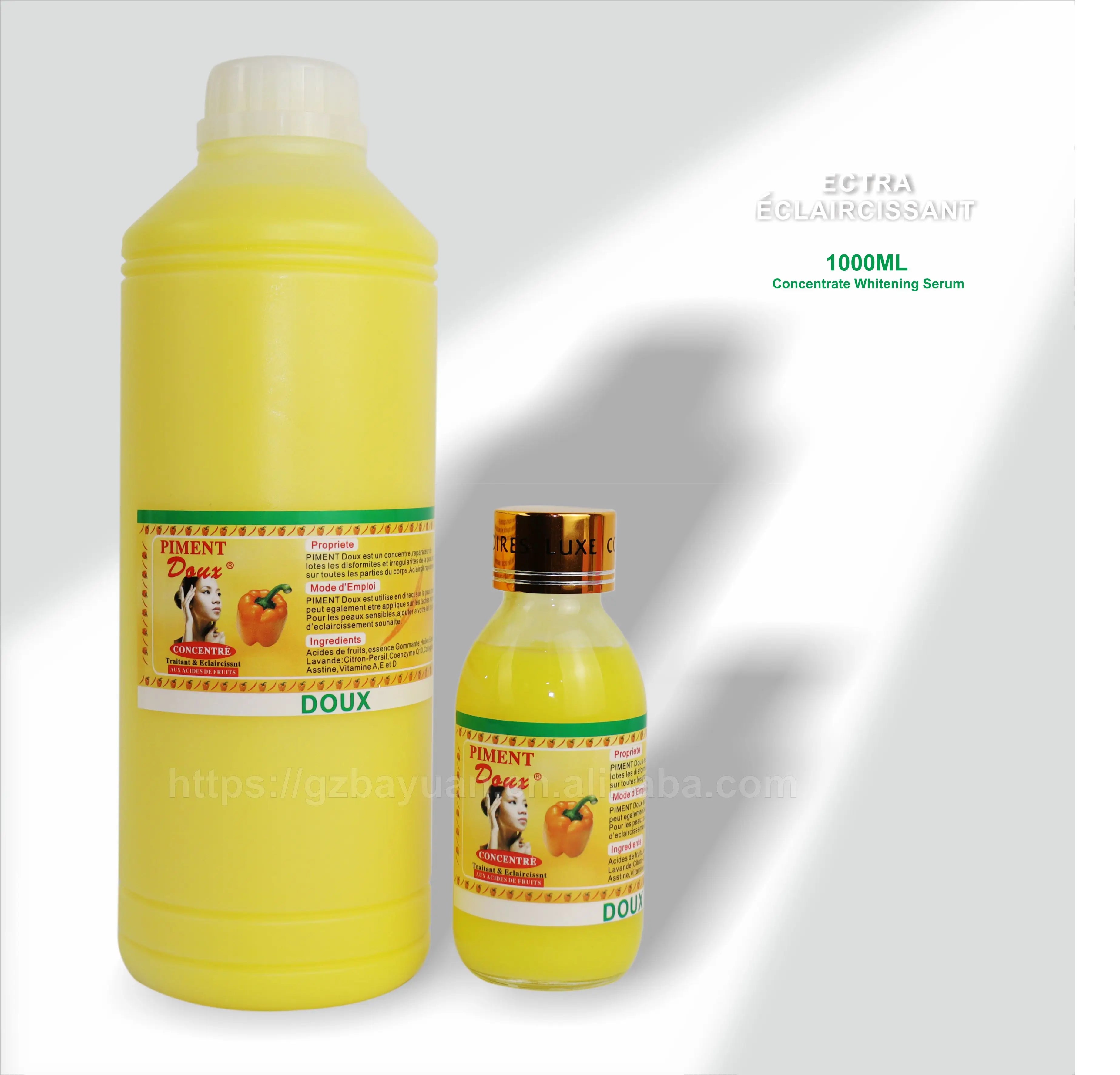 Whitening Serum Vitamin C Kojic Acid Vitamin B3 Hyaluronic Acid Shea Butter Herbal Extracts Anti-Aging Anti-Wrinkle Face Neck