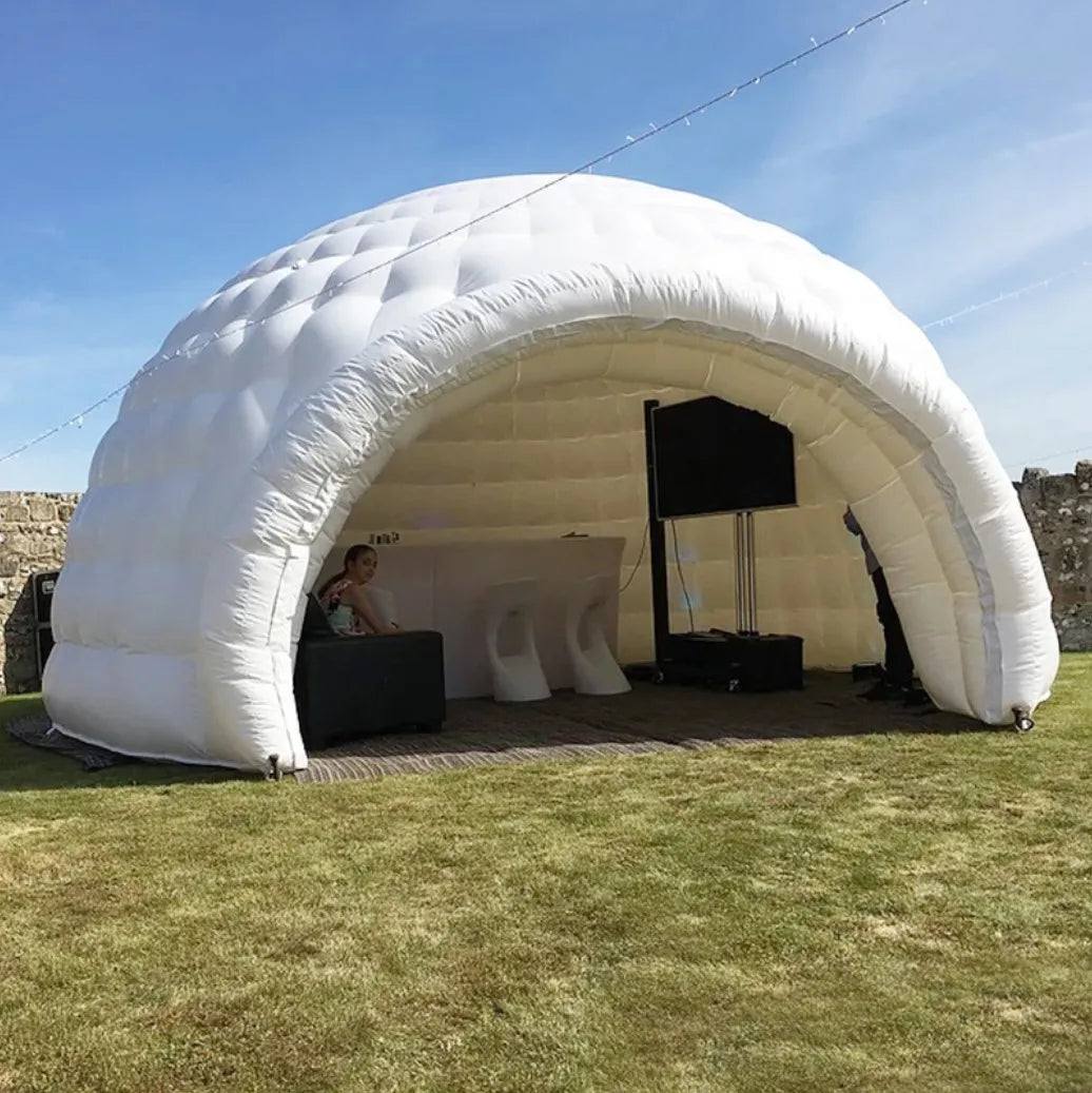 PVC Outdoor Camping Large Inflatable Tent Advertising Wedding Mobile Home Stay Fire Inflatable Tent