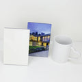 12.7x17.8CM Size Wholesales Blank Sublimation MDF Wooden Rectangle Shape Photo Panel Frame