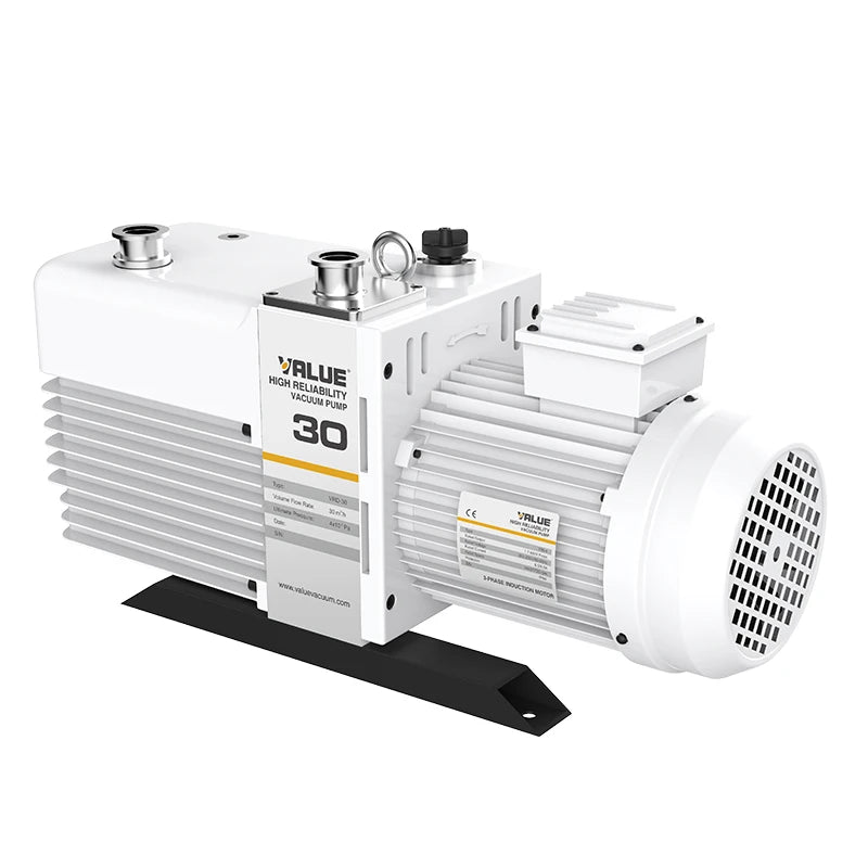 18CFM 1.5hp VALUE VRD-30 Dual Stage Rotary Vane Vacuum Pump for Vacuum Coating Optical Coatings