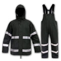 Bike Motorbike Cycling Jacket Reflective Waterproof Windbreaker Hooded Coat for Outdoor Work