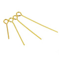 Stainless Steel Gold Color Ear Pins Hooks DIY Earrings Findings for Handmade Crafts Jewelry Making